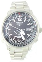Orologio Citizen Uomo Radiocontrollato The Pilot in Acciaio SA2020-53E - SA2020-53E